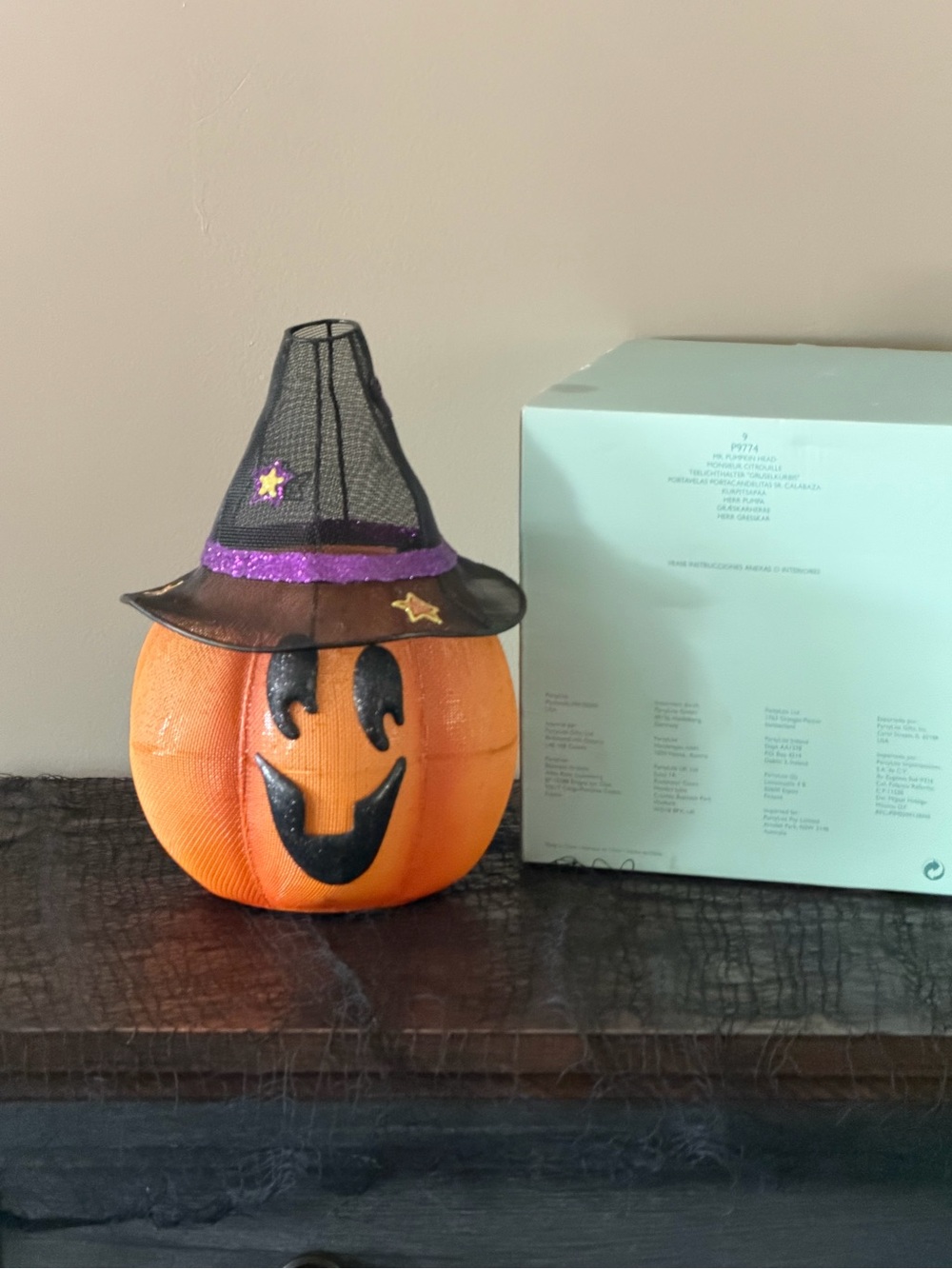 Partylite Mr. Pumpkin Head (P9774)